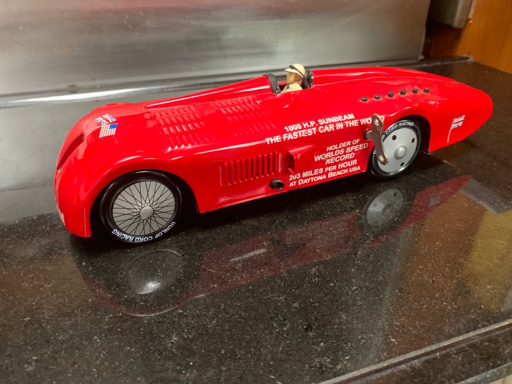 Schylling Tin toy 1000HP Sunbeam Race Car World Speed Record Unboxed auction online Catawiki