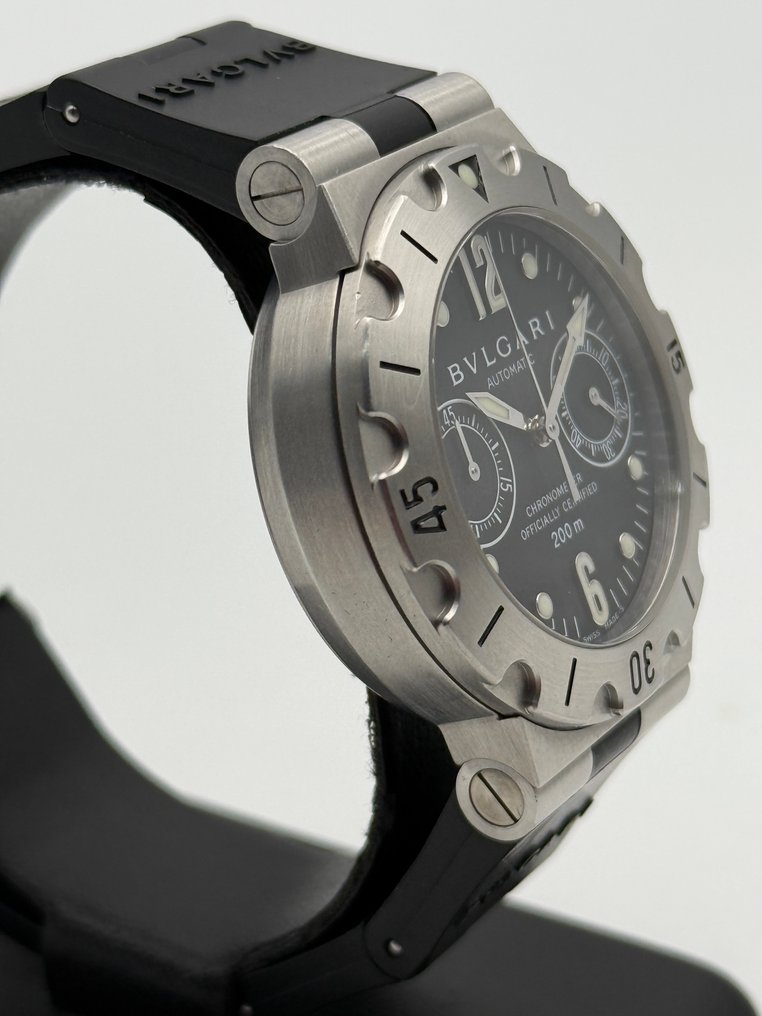 Bvlgari - Diagono Scuba Chrono - SCB38S - Uniszex - 2000-2010 #2.1