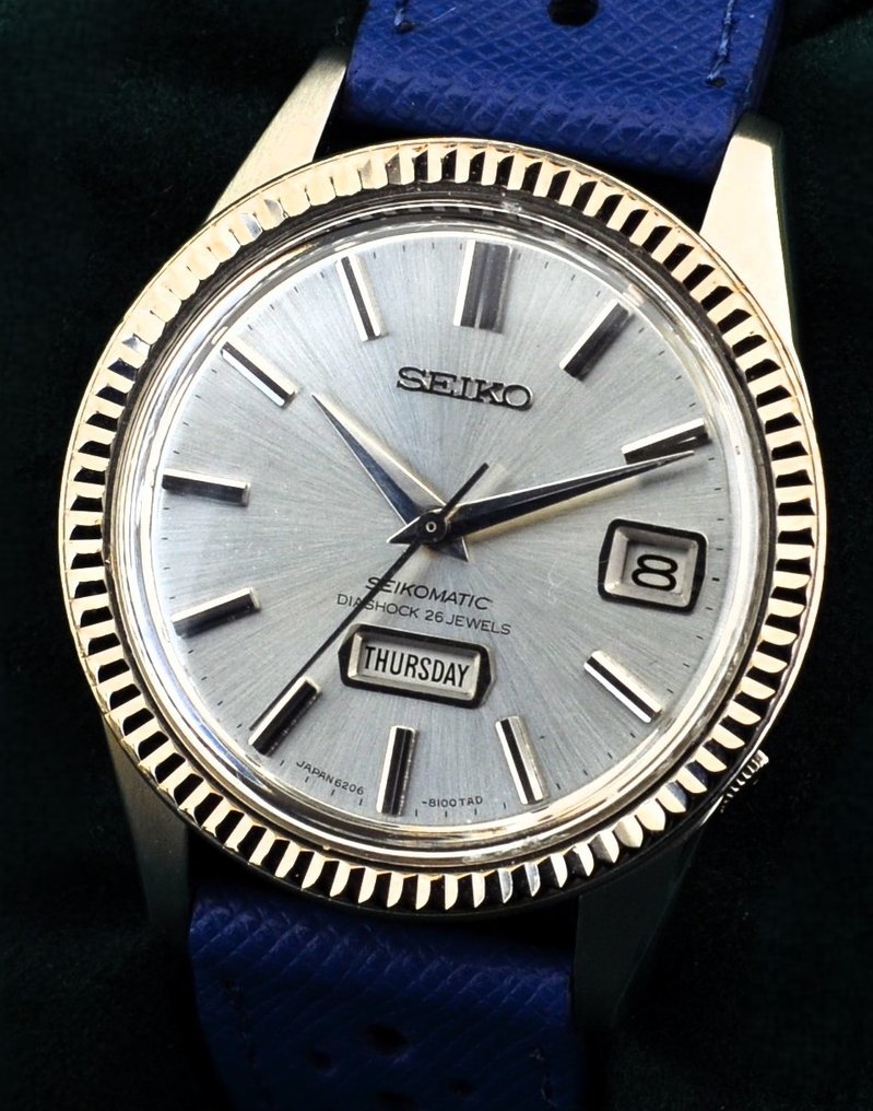 Seiko Seikomatic Weekdater Diashock 26 Jewels No Reserve Price 6206 8080 Men 1960 1969 auction online Catawiki