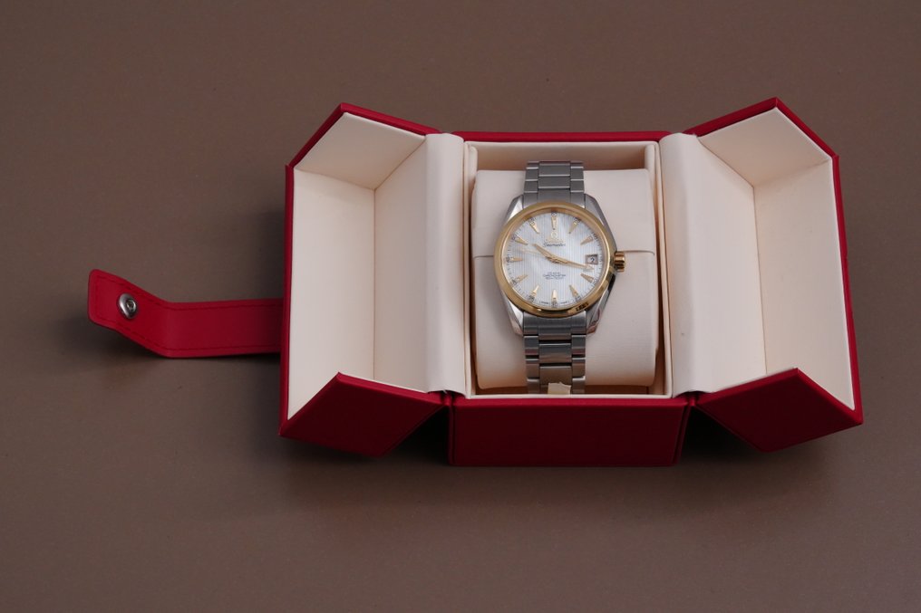Omega - Seamaster Aqua Terra MoP Dial Diamond Indeks Gold/Steel - 231.23.39.21.55.002 - Herren - 2010–2020 #2.1