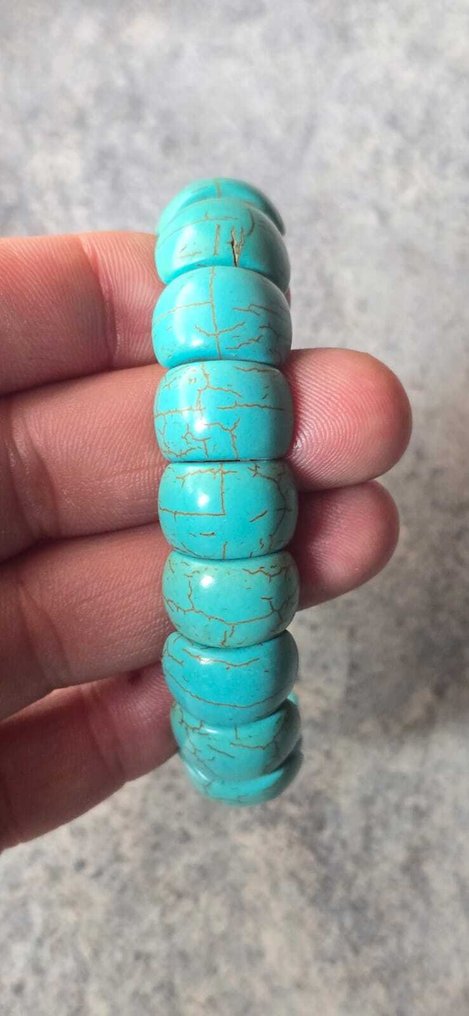 Howlitát természetes - Karkötő #3.2