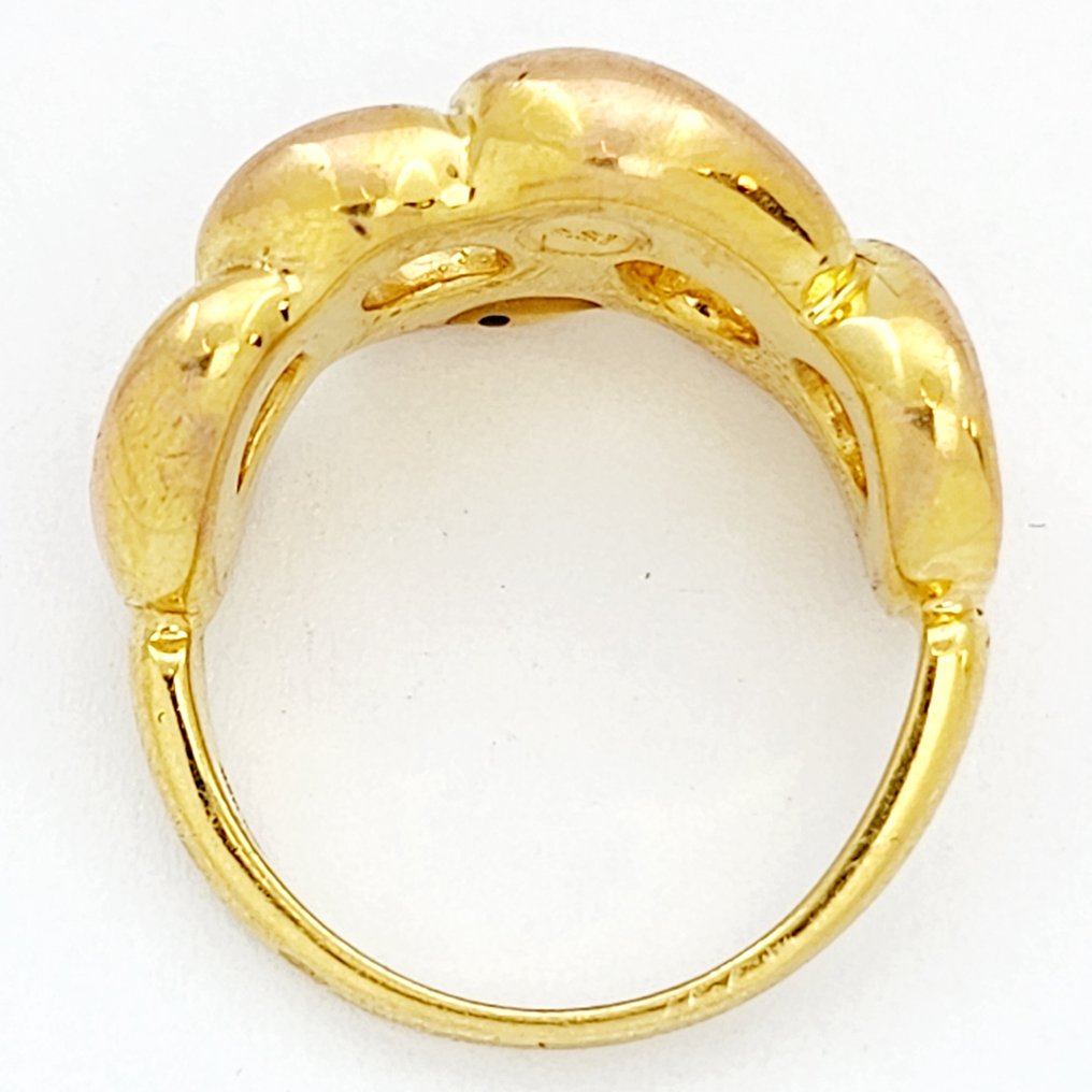 Nincs minimálár - Gyűrű - 18 kt. Sárga arany, Rózsa arany #4.3