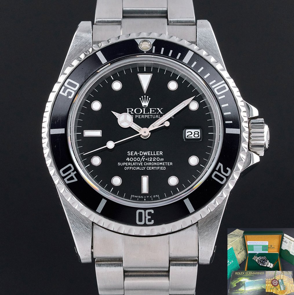 Rolex sea dweller triple 6 2025
