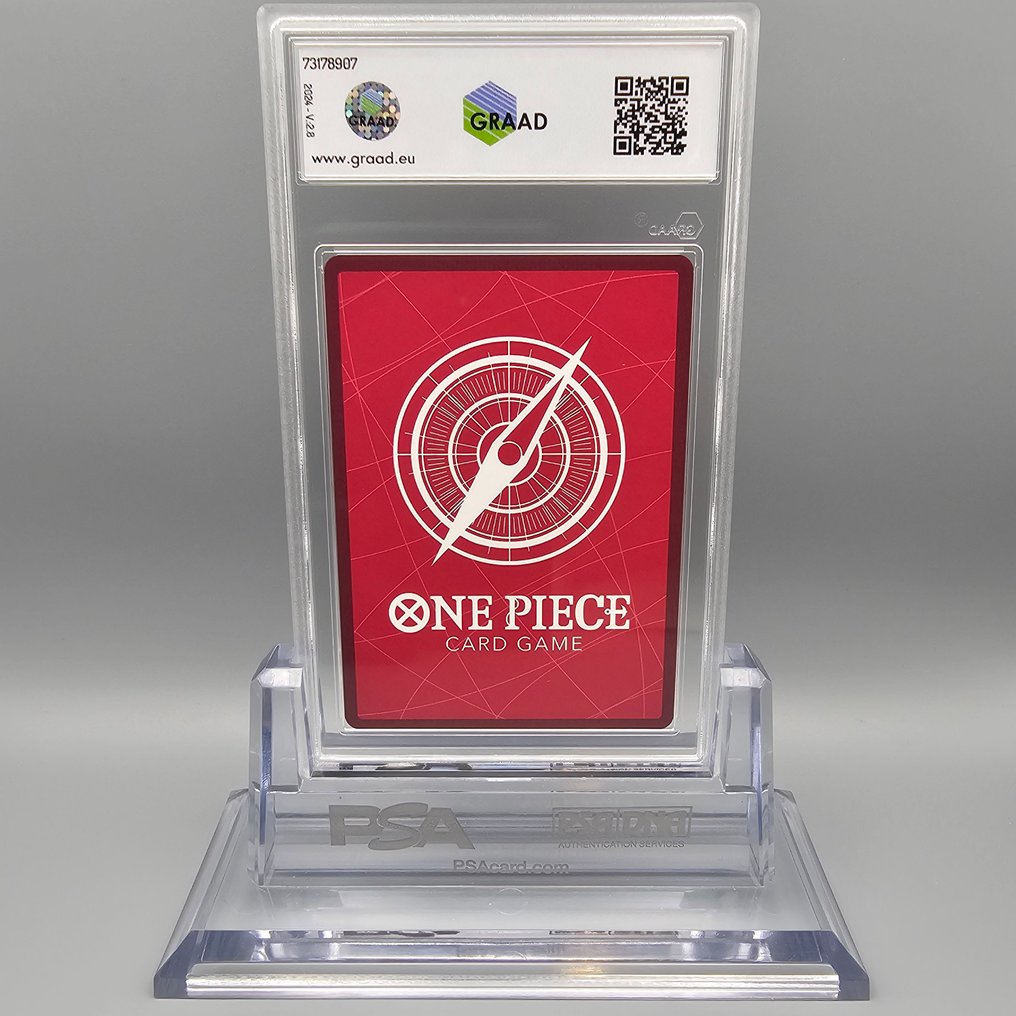 One Piece Graded card - Monkey.D.Luffy (Alternate Art) OP01-003 Leader - Graad 9.5 #4.3