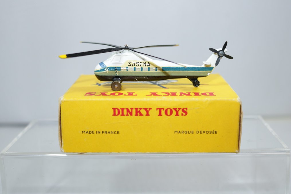 Dinky Toys Toy helicopter Dinky Toys 60 D Sikorsky S.58 Very Near Mint Original Condition In Box Super Made In France No auction online Catawiki