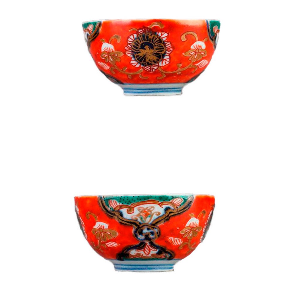 Blekk-krukke - Bronse, Porselen, Lakk #2.1