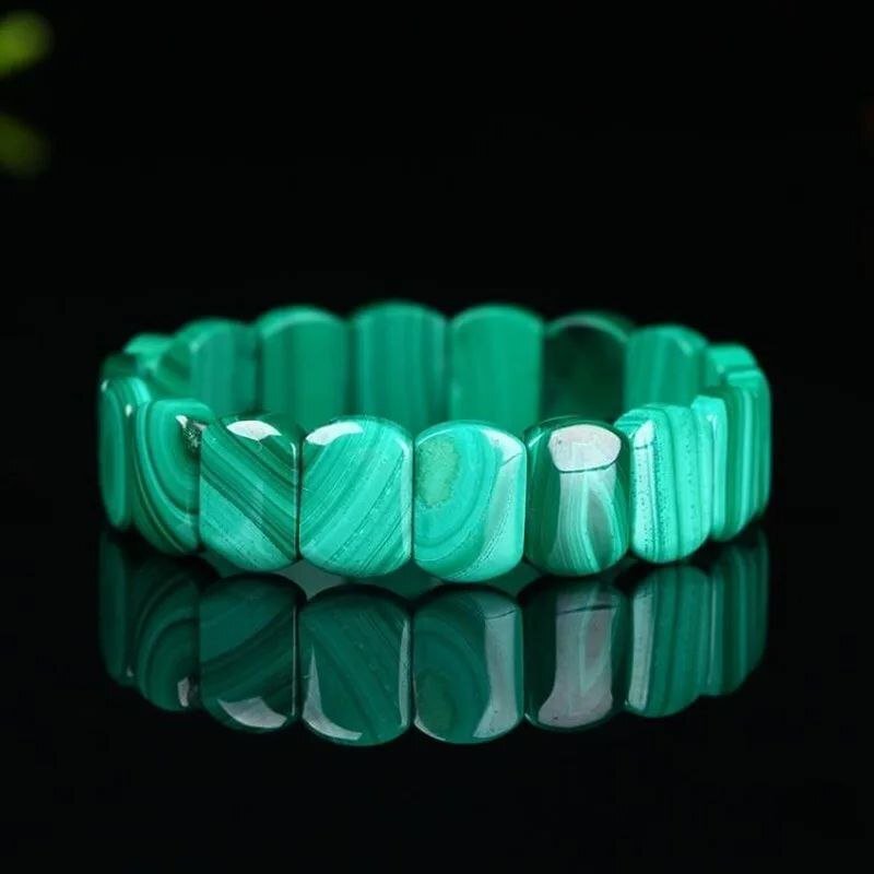 malachite - Bracelet - Malachite bracelet #1.0