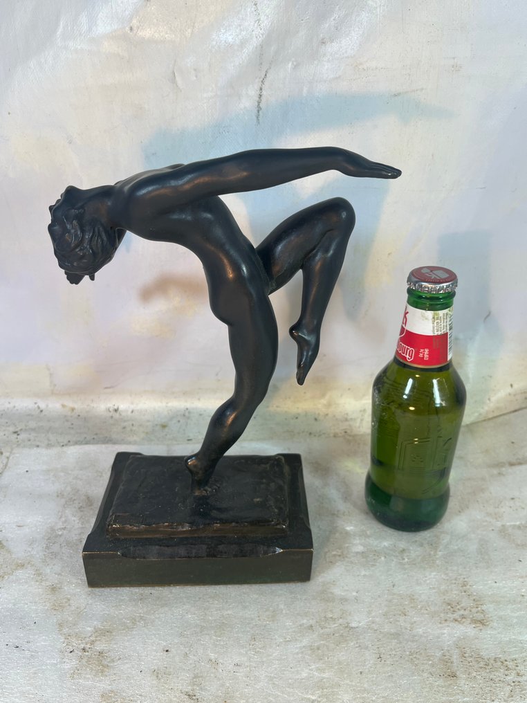 bisguila fondeur - Gavago - 雕刻, La danse ode à la danse .. - 26 cm - 青銅色 - 1925 #2.1