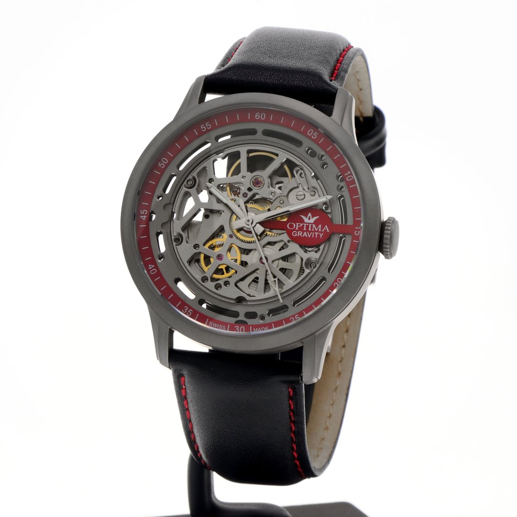 OPTIMA - SKELETON Automatic Swiss watch - OSA475SK-SL-5 - Ingen reservasjonspris - Herre - 2020+  #2.1
