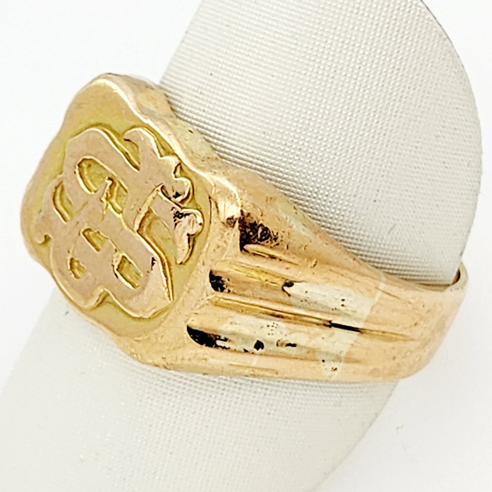 Gyűrű - 18 kt. Sárga arany #1.0