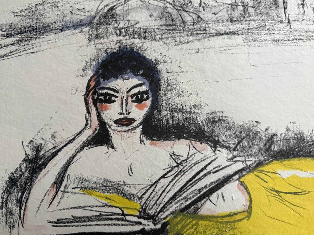 Kees Van Dongen (1877-1968) - Sirène de Paris 1962 #2.1