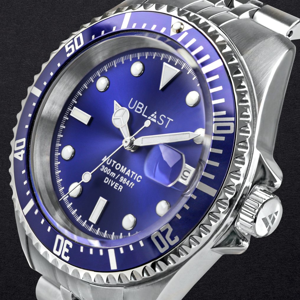 Ublast - Diver 30 ATM - UB3D4411BU - Jubilee Straps - Herre - 2025 #2.1