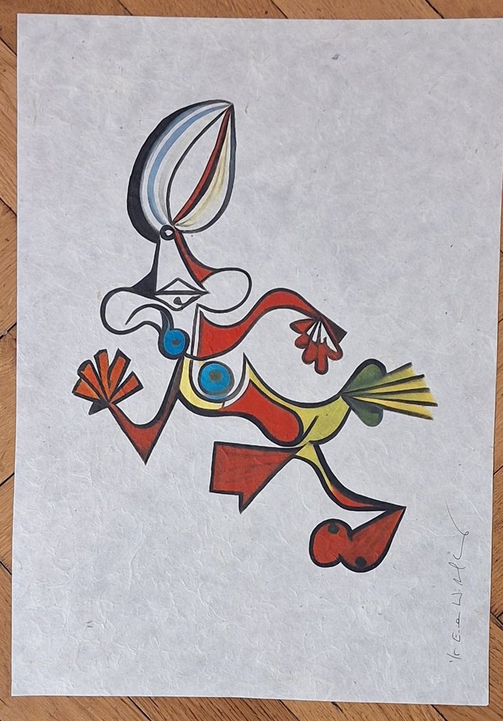 Emma Wildfang - Wile E. Coyote  "Tribute series - Icons Reimagined "Pablo Picasso" #2.1