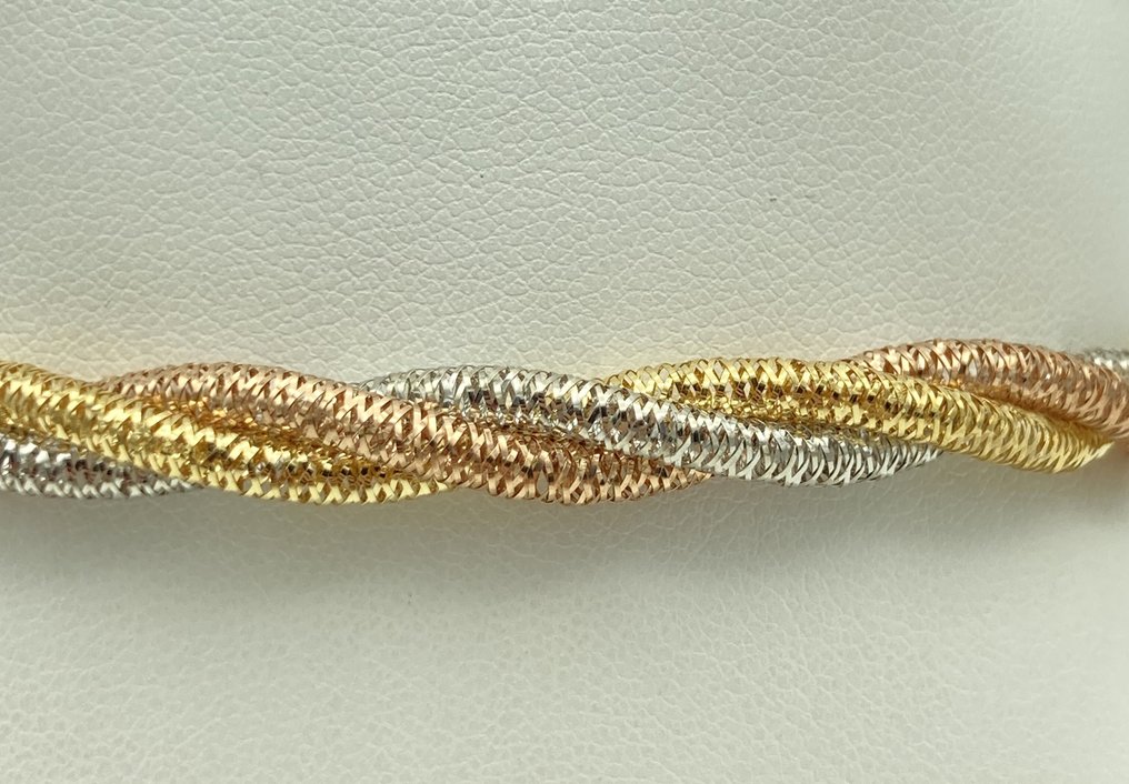 手镯 - 18K包金 黄金, 白金, 玫瑰金 #4.3