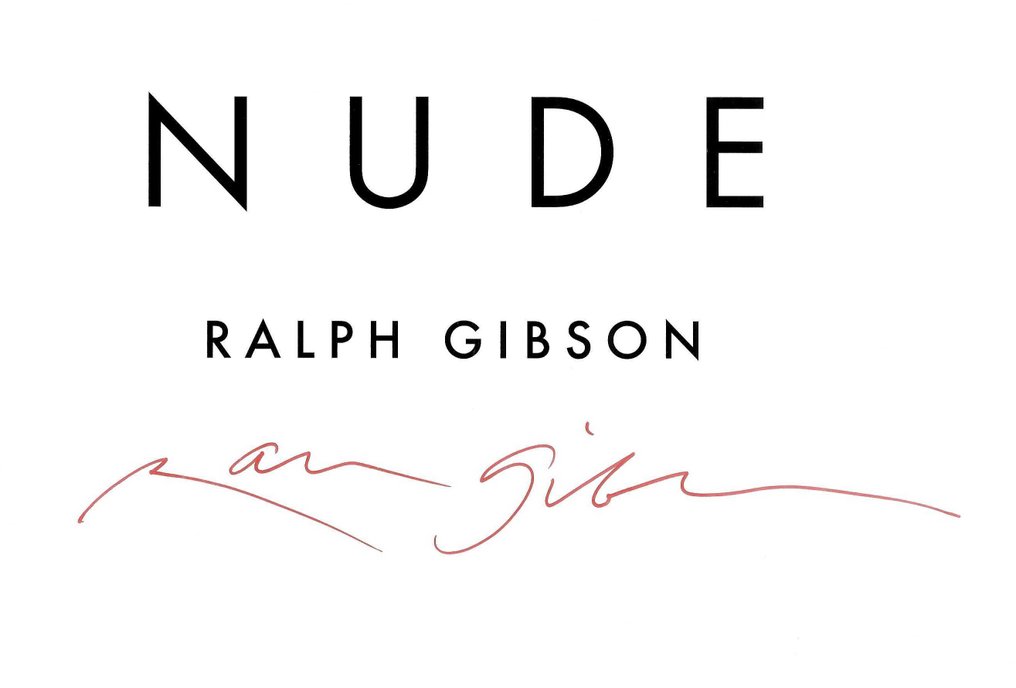 Signed Ralp Gibson - Nude - 2012 #2.1