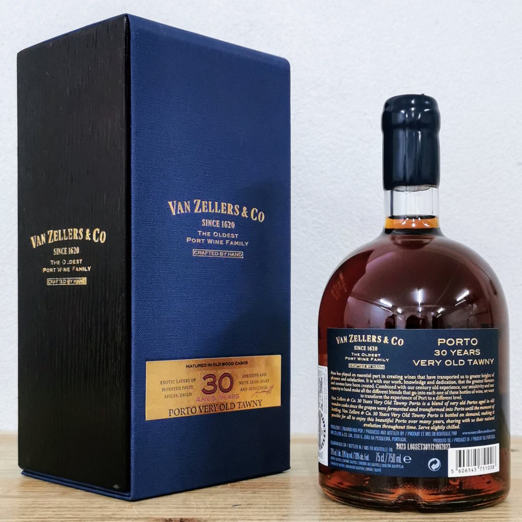 Van Zellers & Co - 30 years old Tawny -  Ντουέρο  - 1 Î¦Î¹Î¬Î»Î· (0,75L) #1.0