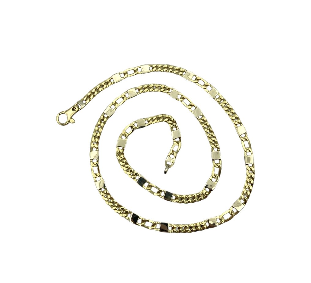 Colier - 18 ct. Aur galben, Aur alb #1.0