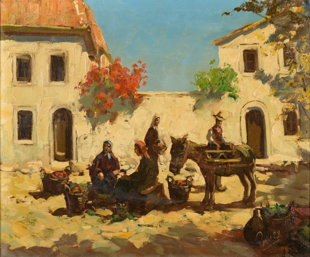 Europeisk skole (XX) - Mediterraanse voorstelling #1.0