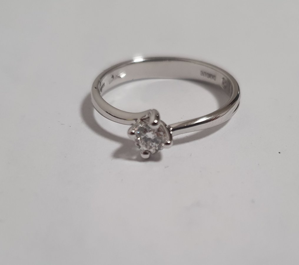Damiani - Δαχτυλίδι αρραβώνων - 18 καράτια Λευκός χρυσός - 0.23ct. tw. - Διαμάντι #2.1