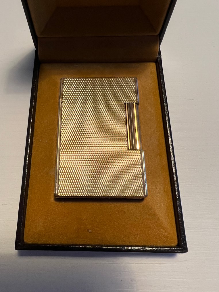 S.T. Dupont - Line 2 - 袖珍打火機 - 鍍金 #1.0