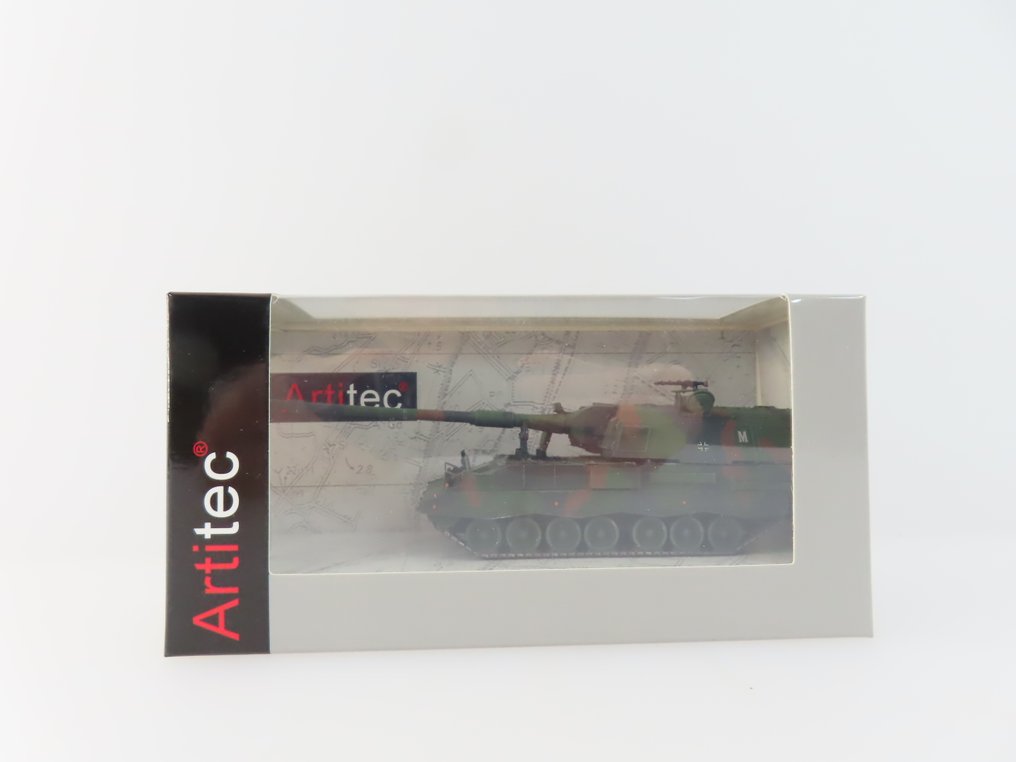 Artitec 1:87 - 6870664 - Modellvonat járművek (2) - 2 db Panzerhaubitze 2000, Bundeswehr #4.3