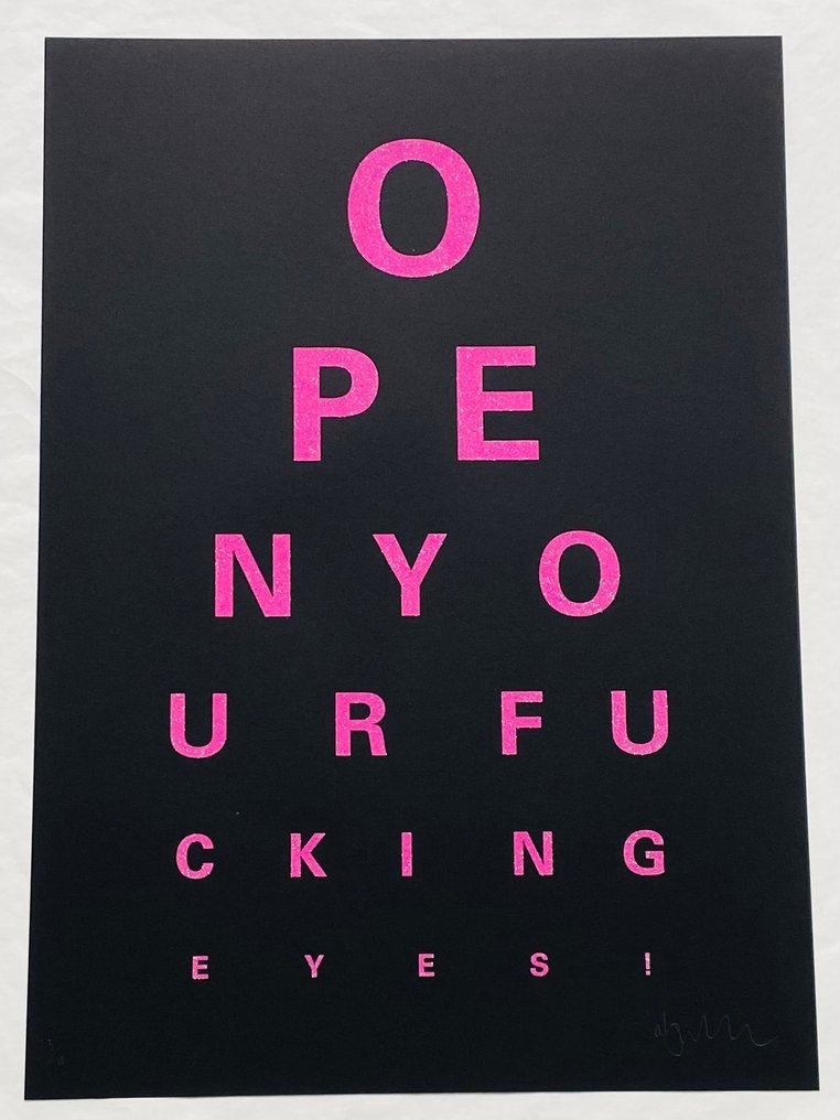 Alex Bucklee (XX) - Eye Test - Pink Diamond Dust #1.0