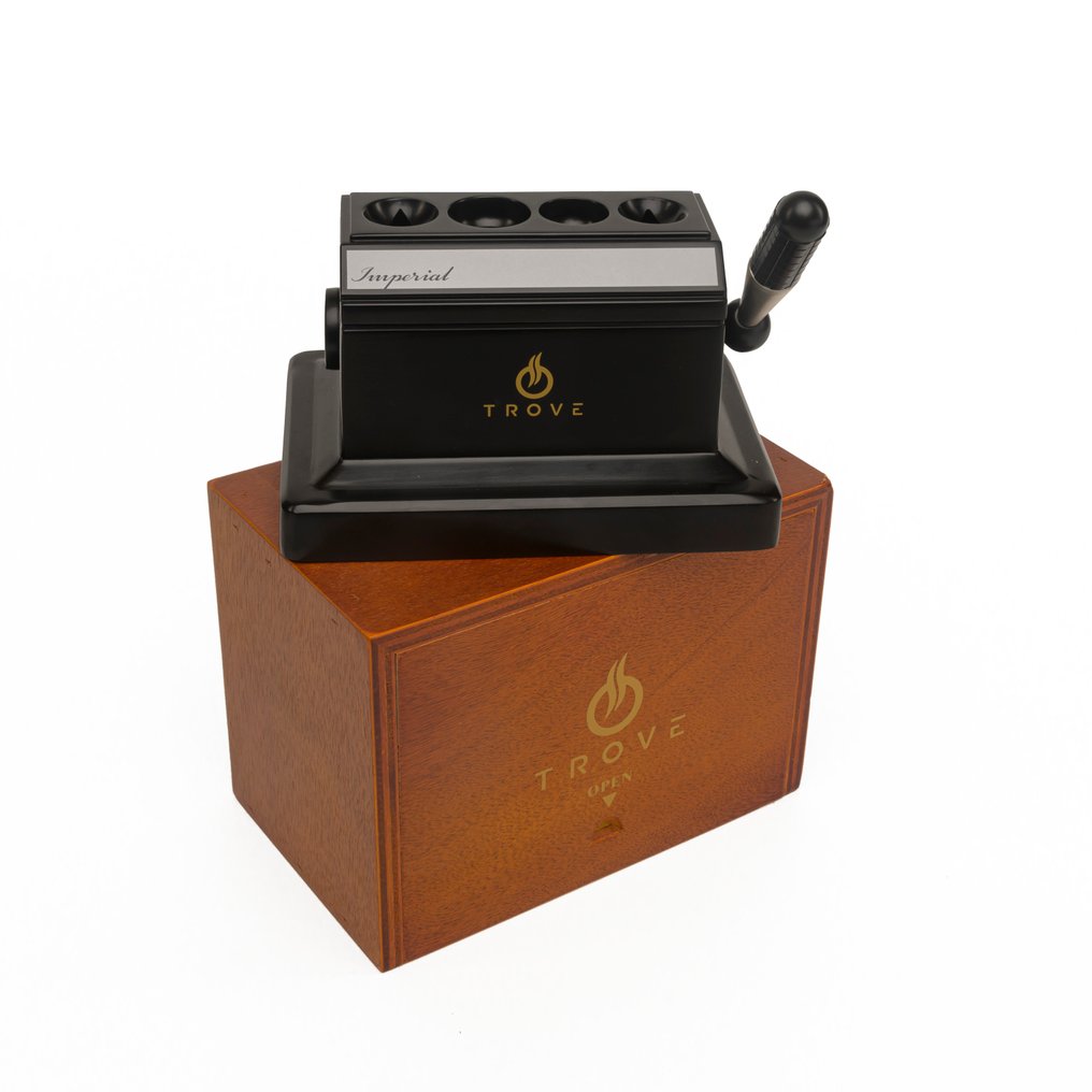 Trove - Szivarvágó - Imperial - Acél - Trove Zwart Zilver #1.0