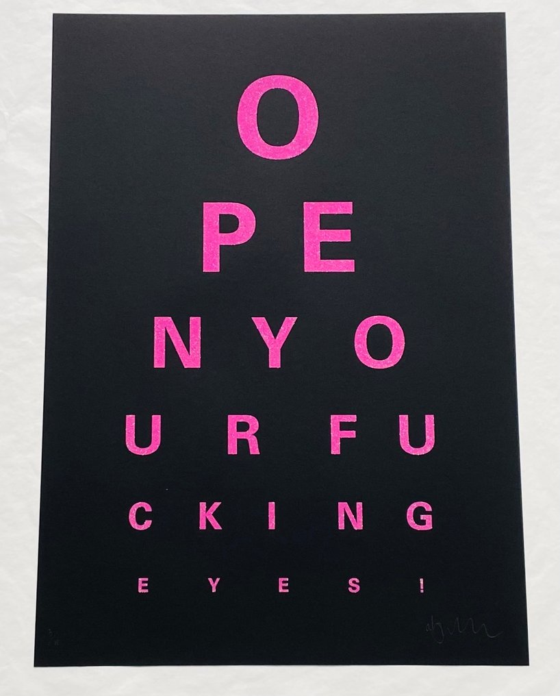 Alex Bucklee (XX) - Eye Test - Pink Diamond Dust #3.2