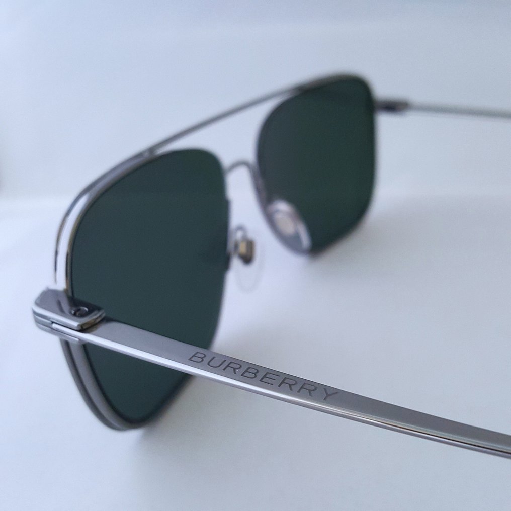 Burberry - Special Temples - Silver - New - Occhiali da sole #1.0