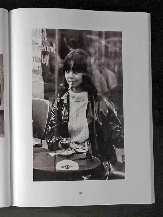 Hubertus Hierl (1940) - Existentialistin im  Café de Flore (Paris 1964) #4.3