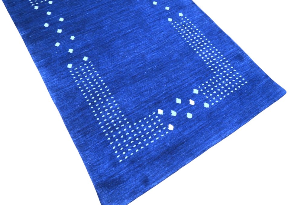 Soft blue Gabbeh - Runner - 310 cm - 80 cm - √ unused #4.3