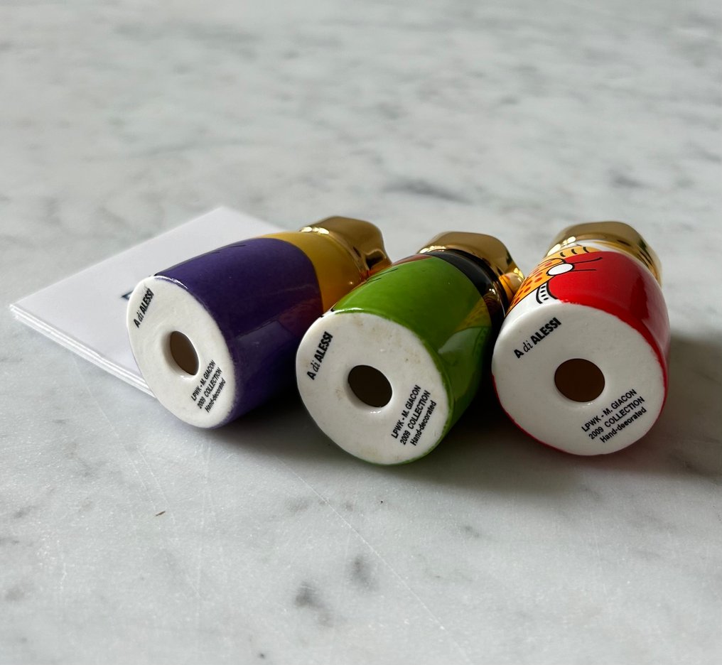 Alessi - 雕像 - "Three Kings" - 2009 - Hand decorated - Original packaging - 瓷 #2.1