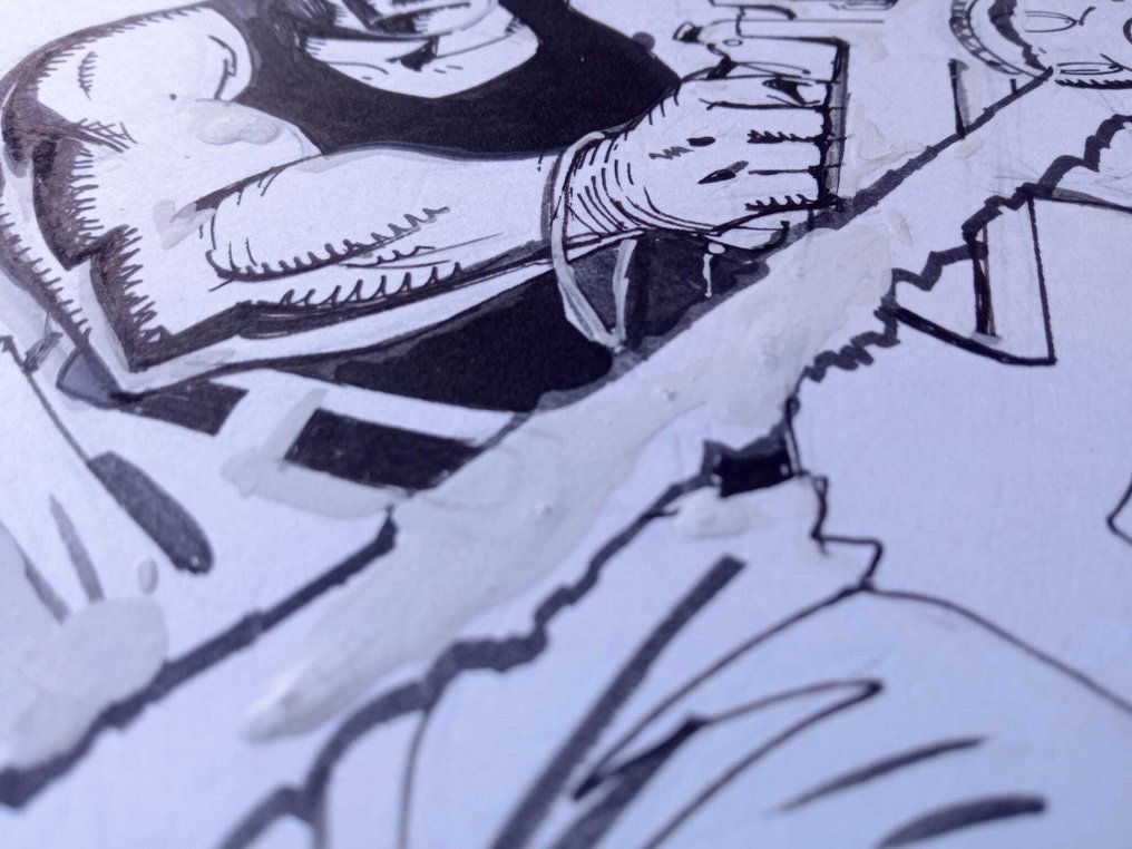 Howard Chaykin - Original cover - Firearm - #4 #4.3