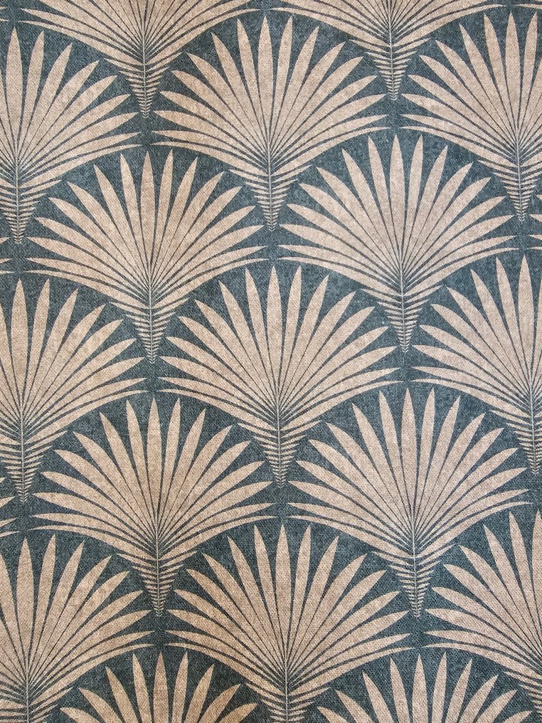 300x280厘米！稀有面料“Coco Chanel”第二版 Artmaison- 艺术设计 - 蓝色鸽子 - 紡織品  - 300 cm - 280 cm #4.3