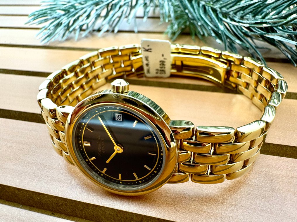 Raymond Weil Geneve 18k Gold Electroplated No Reserve Price 9981 Women 2000 2010 auction online Catawiki