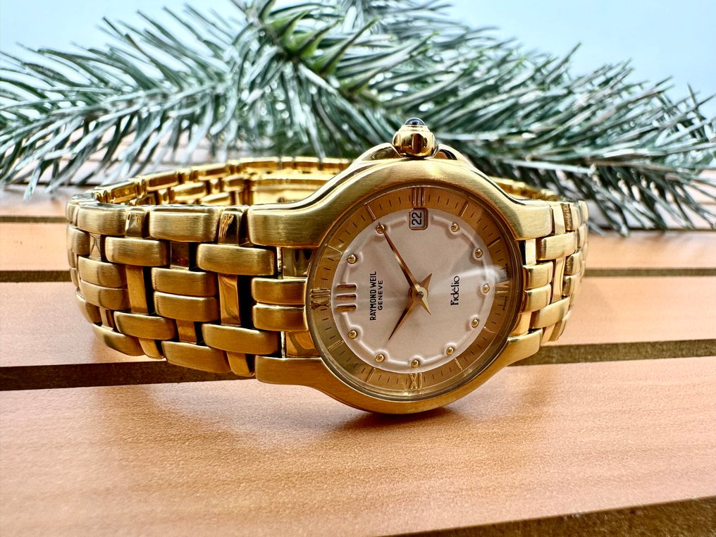 Raymond Weil Fidelio 18k Gold Electroplated No Reserve Price 9962 Women 2000 2010 auction online Catawiki