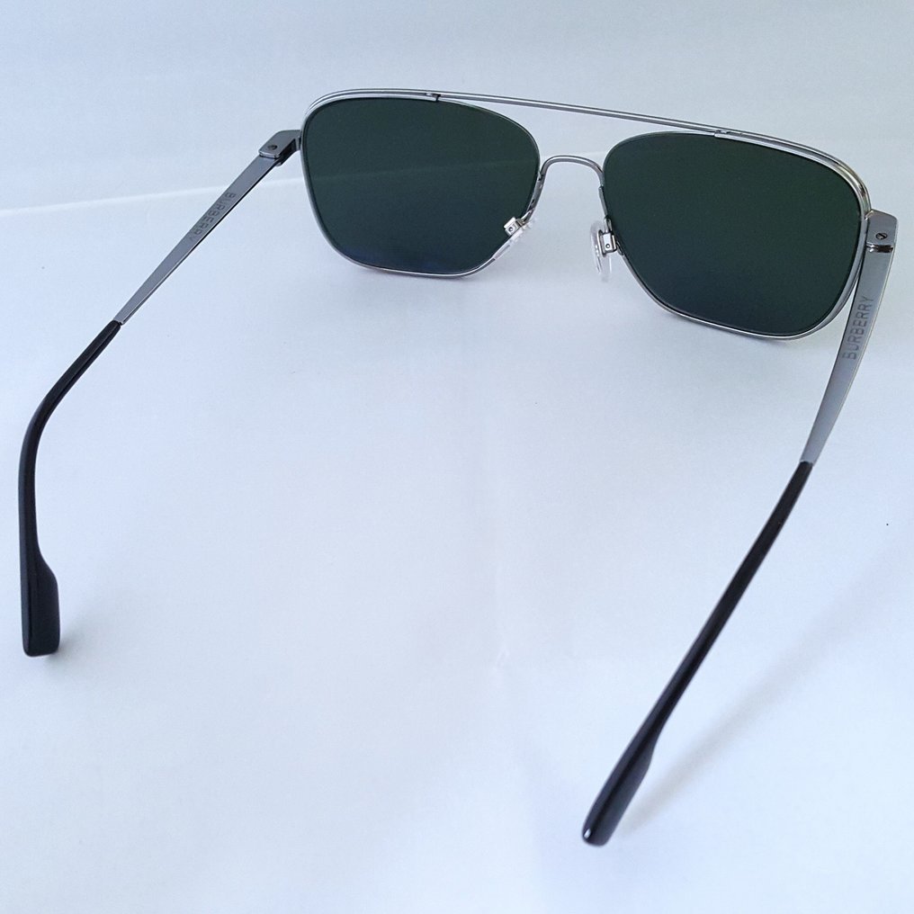 Burberry - Special Temples - Silver - New - Occhiali da sole #3.2