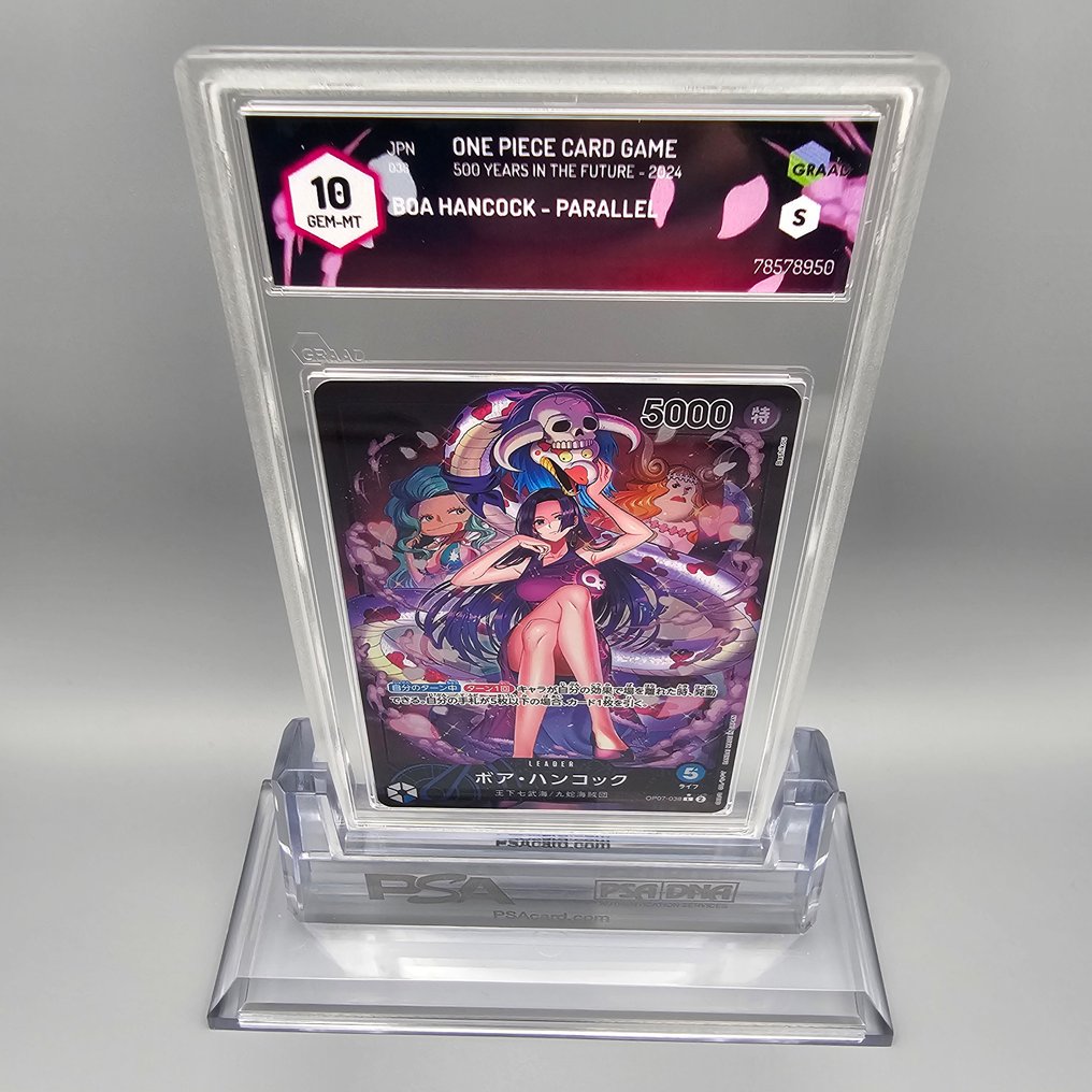 1 Graded card - Boa Hancock (Alternate Art) OP07-038 L - Graad 10 #4.3