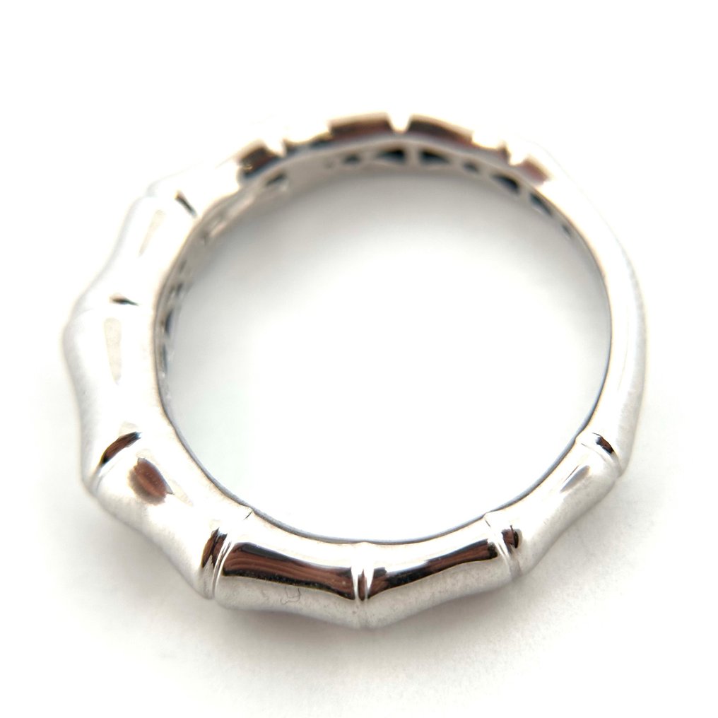 Handmade - Ring - 3.1 g - 18 kraat Hvidguld #4.3