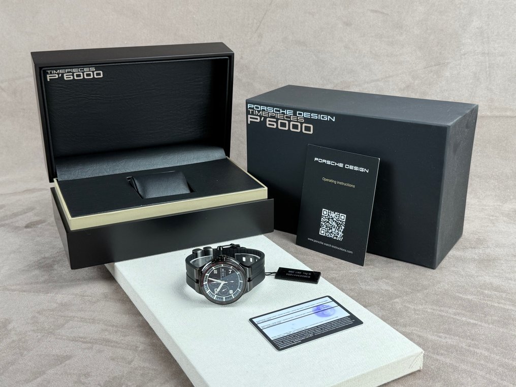 Porsche Design - Flat Six Chronograph Day/Date Automatic Date - P.636043441254 - Hombre - Posterior a 2020  #2.1