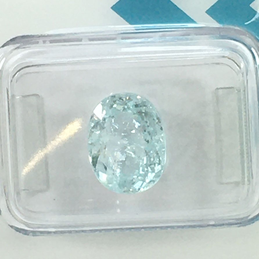 没有保留价 - 1 pcs  绿色 帕拉伊巴碧玺  - 2.91 ct - 国际宝石研究院（IGI） - NATURAL PARAIBA #2.1