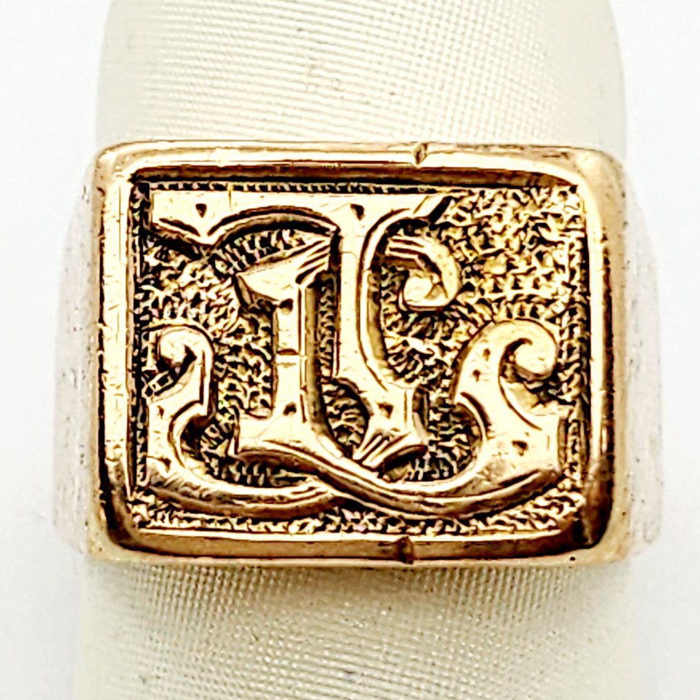 戒指 - 18 克拉 黃金 #1.0