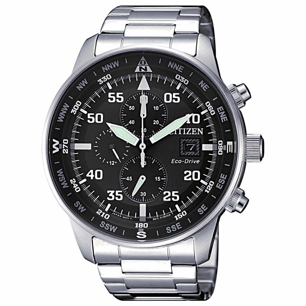 Citizen - Aviator Chrono - Eco Drive - 10 BAR - Zonder Minimumprijs - Heren - 2025 #2.1