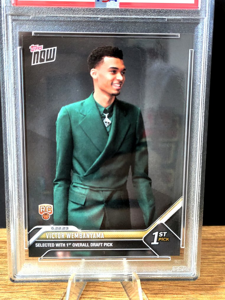 2023 Topps Now Victor Wembanyama #D1 Draft Night - PSA 10 Graded card #1.0