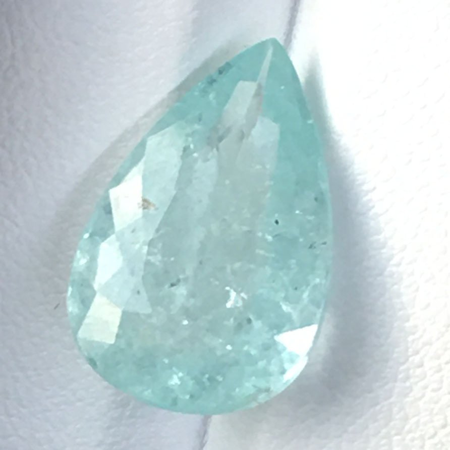 沒有保留價 - 1 pcs 綠色 帕拉伊巴碧璽 - 9.16 ct - Bellerophon Gemlab - 莫桑比克帕拉伊巴 #1.0