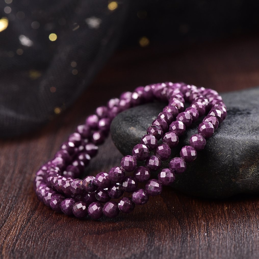 Χωρίς ρεζέρβα - Πιστοποιημένο ALGT - Φυσικό και αποκλειστικό σκέλος ρουμπίνι - Εκλεπτυσμένη ομορφιά του Purple Ruby- 23.51 g #1.0