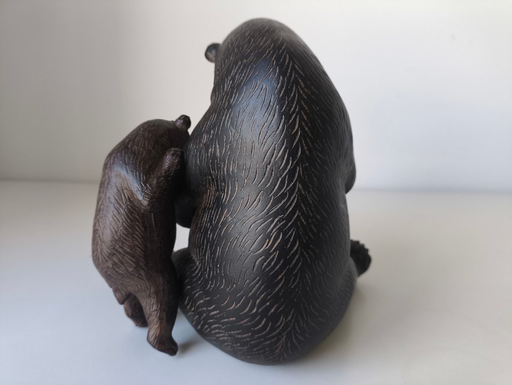 Kare Design - 小雕像, Reading Bears - 18 cm - 树脂 #3.2
