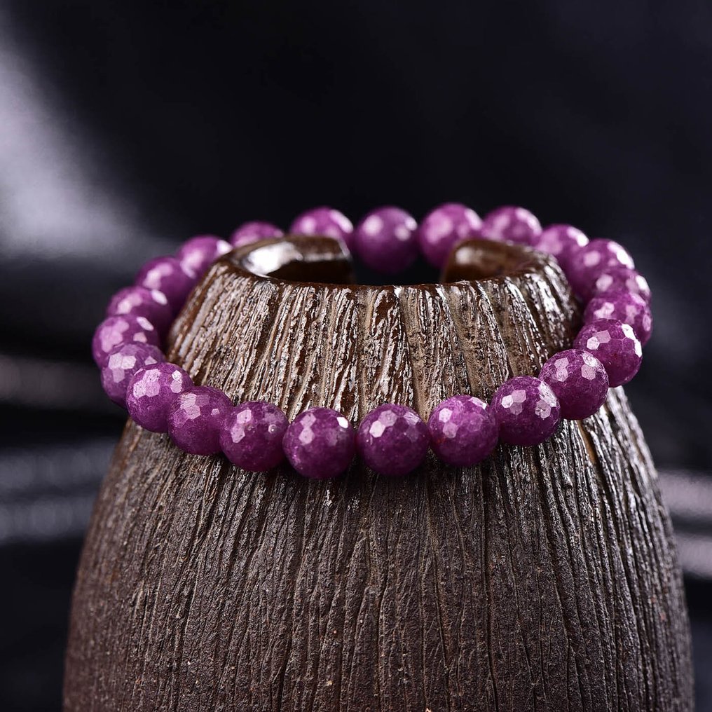 无底价 - ALGT 认证 - 天然红宝石手链 - 大自然与工艺的完美杰作- 21.15 g #3.2