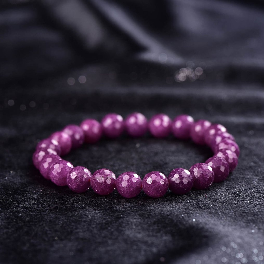 No Reserve Price - ALGT Certified - Natural Ruby Bracelet - A Flawless Masterpiece of Nature and Craftsmanship- 20.86 g #1.0