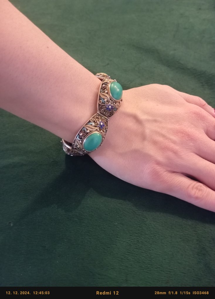 Braccialetti in filigrana - Argento - Cina - XX secolo #4.3